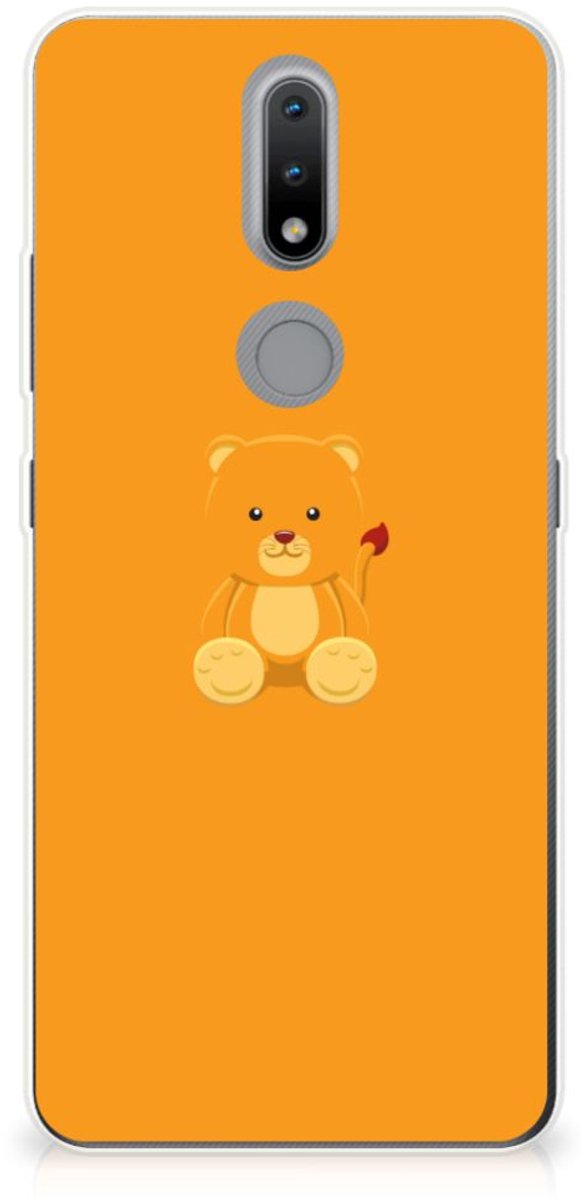 Nokia 2.4 Telefoonhoesje met Naam Baby Beer