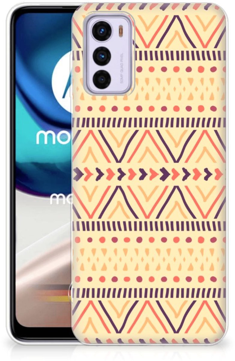 Motorola Moto G42 TPU bumper Aztec Yellow