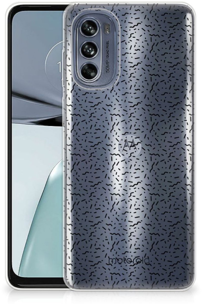 Motorola Moto G62 5G TPU bumper Stripes Dots