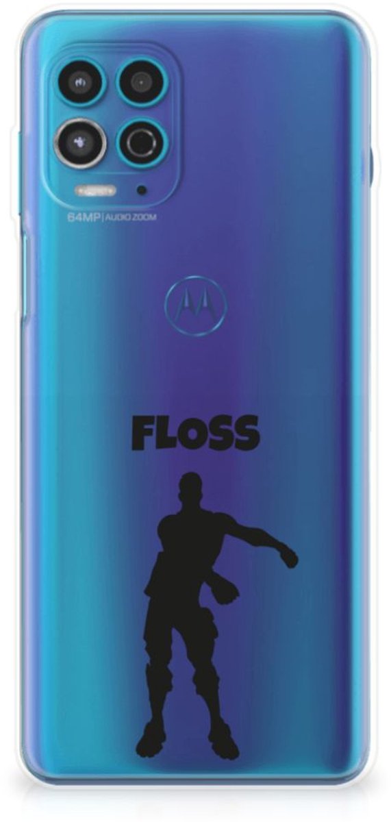 Motorola Moto G100 Telefoonhoesje met Naam Floss
