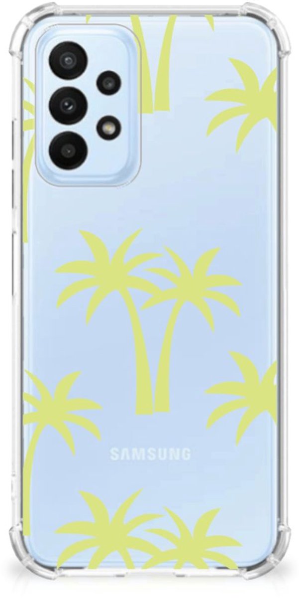 Back Cover voor Samsung Galaxy A23 Case Palmtrees
