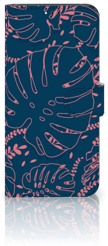 Portefeuille Samsung Galaxy A23 Coque Compatible avec Feuilles De Palmier