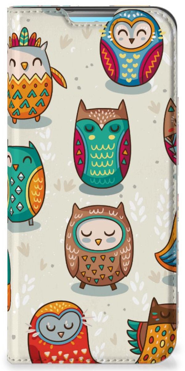 Xiaomi Redmi 10 Hoesje maken Vrolijke Uilen