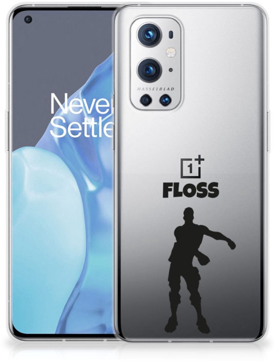 OnePlus 9 Pro Telefoonhoesje met Naam Floss