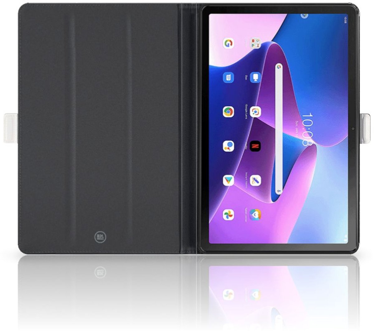 Lenovo Tab M10 Plus 3rd Gen 10.6 inch Flip Case Zwarte Kat