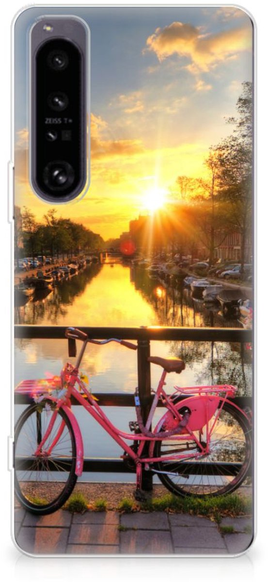 Sony Xperia 1 IV Siliconen Back Cover Amsterdamse Grachten