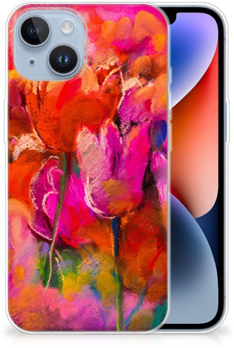 Hoesje maken Apple iPhone 14 Tulips