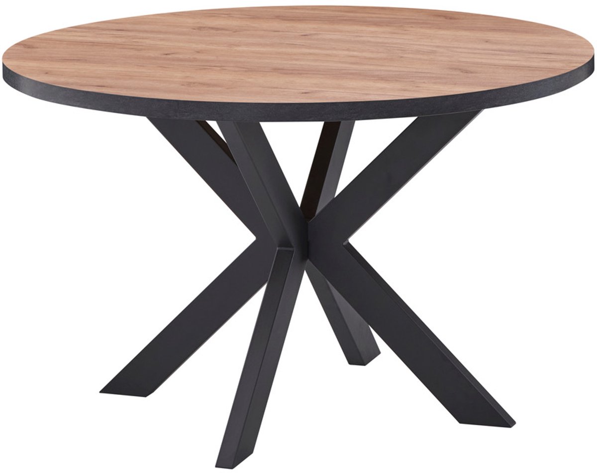 Belfurn - Eetkamertafel Elio rond 120 cm in franse eik