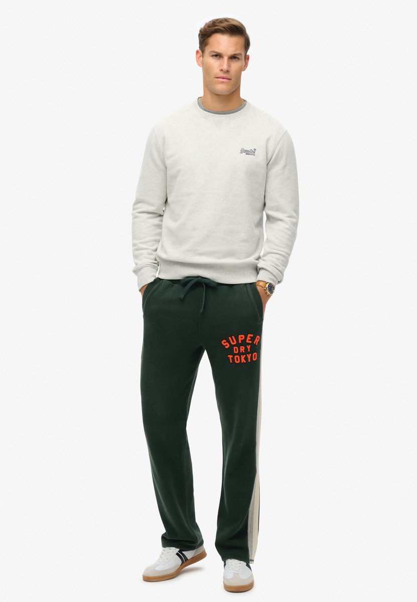Superdry Vintage Athletic joggingbroek Heren Broeken Groen