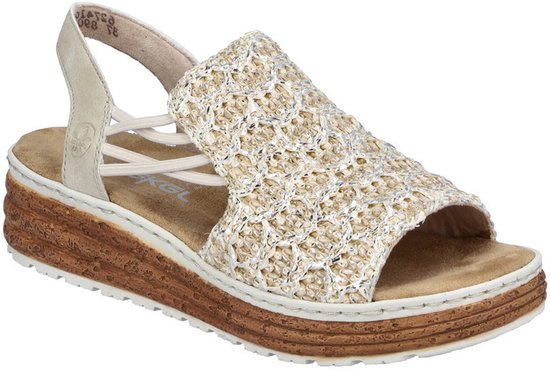 Sandale RIEKER 62741-60 beige taille 40