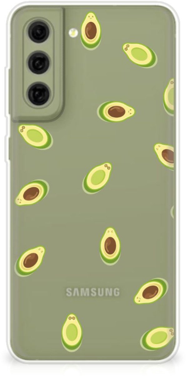 Samsung Galaxy S21FE Siliconen Case Avocado