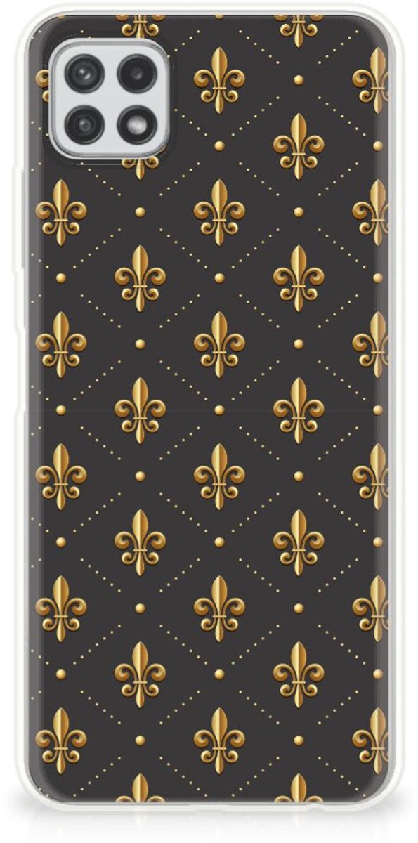 Samsung Galaxy A22 5G TPU bumper Franse Lelie