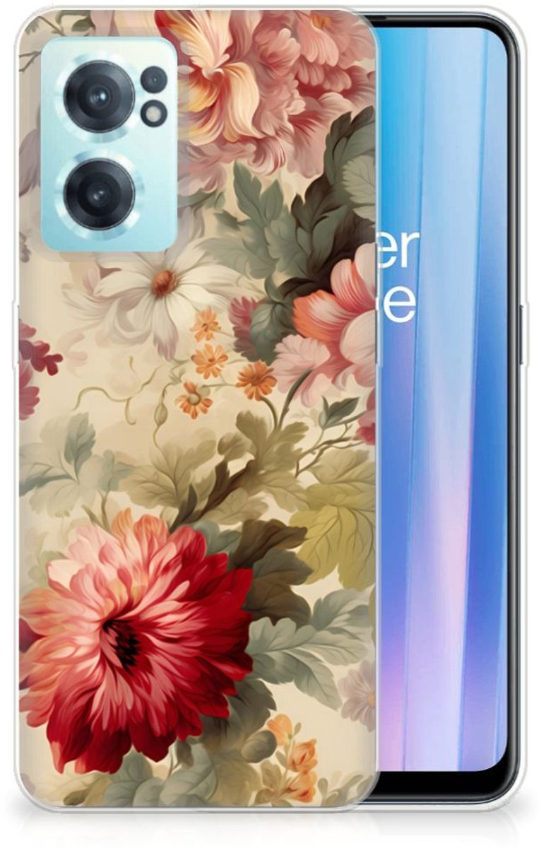 TPU Case voor OnePlus Nord CE 2 5G Bloemen