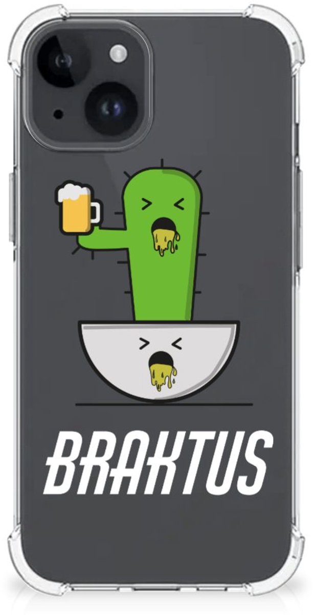 iPhone 15 Plus Stevig Bumper Hoesje Braktus