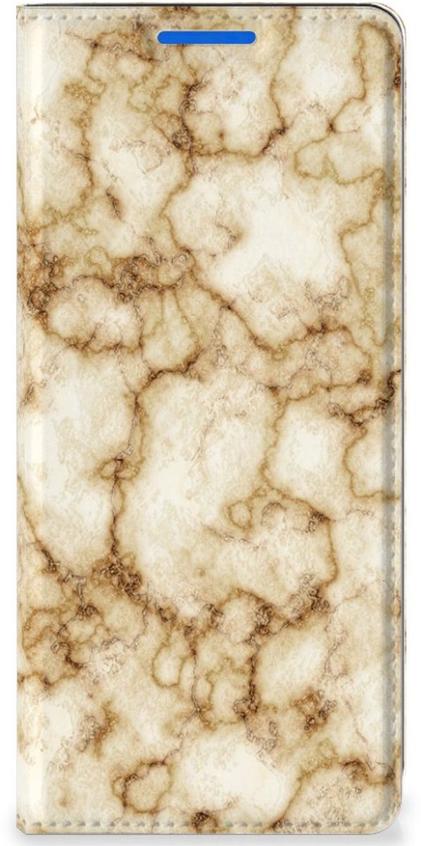 OPPO Reno 6 Pro Plus 5G Standcase Marmer Goud