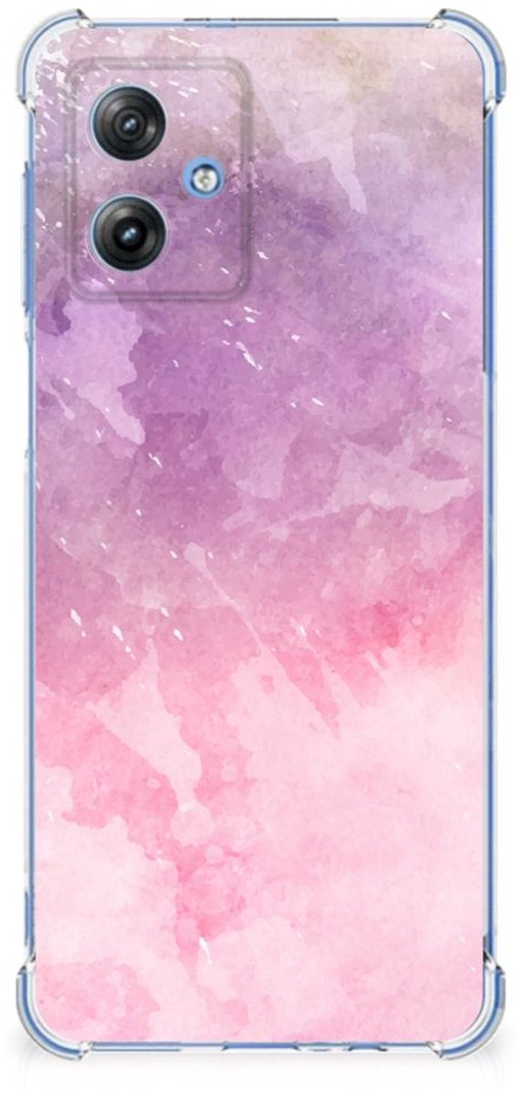 Back Cover Motorola Moto G54 Pink Purple Paint