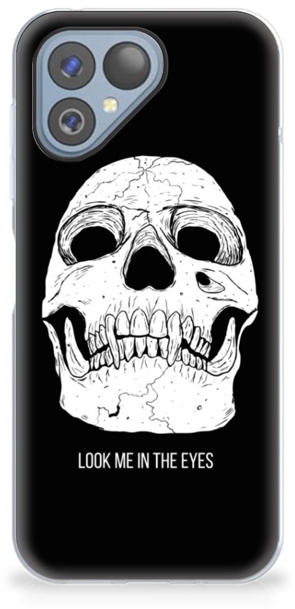 Silicone Back Case Fairphone 5 Skull Eyes