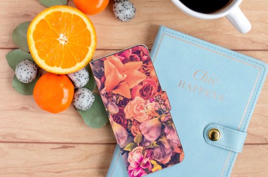 Housse Coque pour OPPO A58 4G Coque Téléphone Bouquet De Fleurs Cadeau pour le cadeau d'anniversaire de la mère