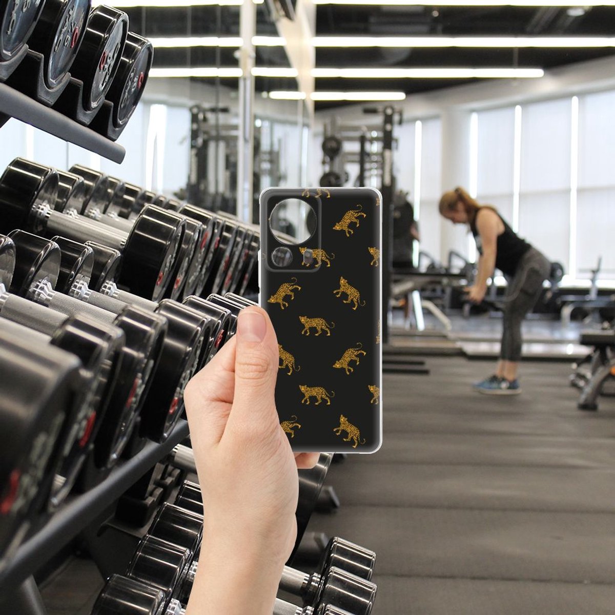 TPU Hoesje voor Xiaomi 13 Lite Leopards