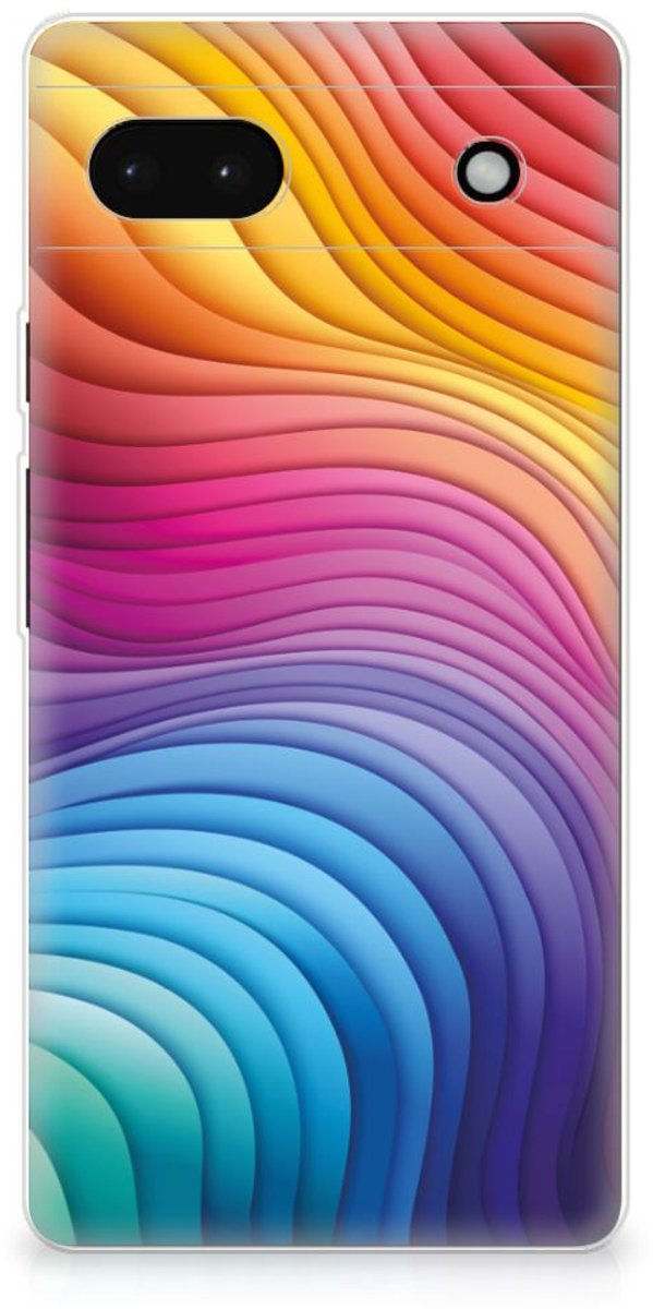 TPU Hoesje voor Google Pixel 6A Regenboog