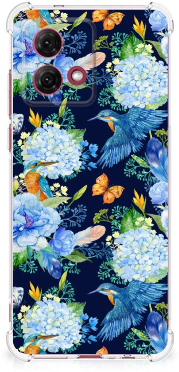 Back Cover voor Case Anti-shock voor Motorola Moto G84 IJsvogel