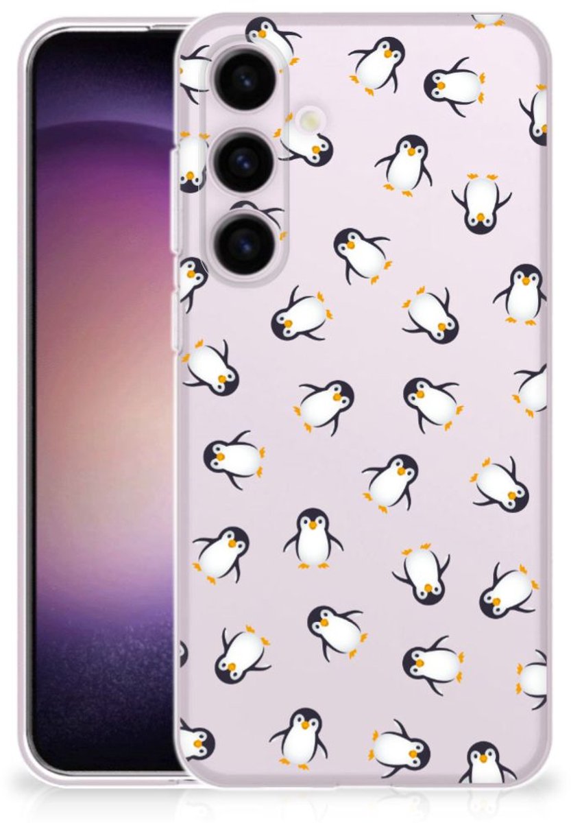 TPU bumper voor Samsung Galaxy S24 Pinguïn