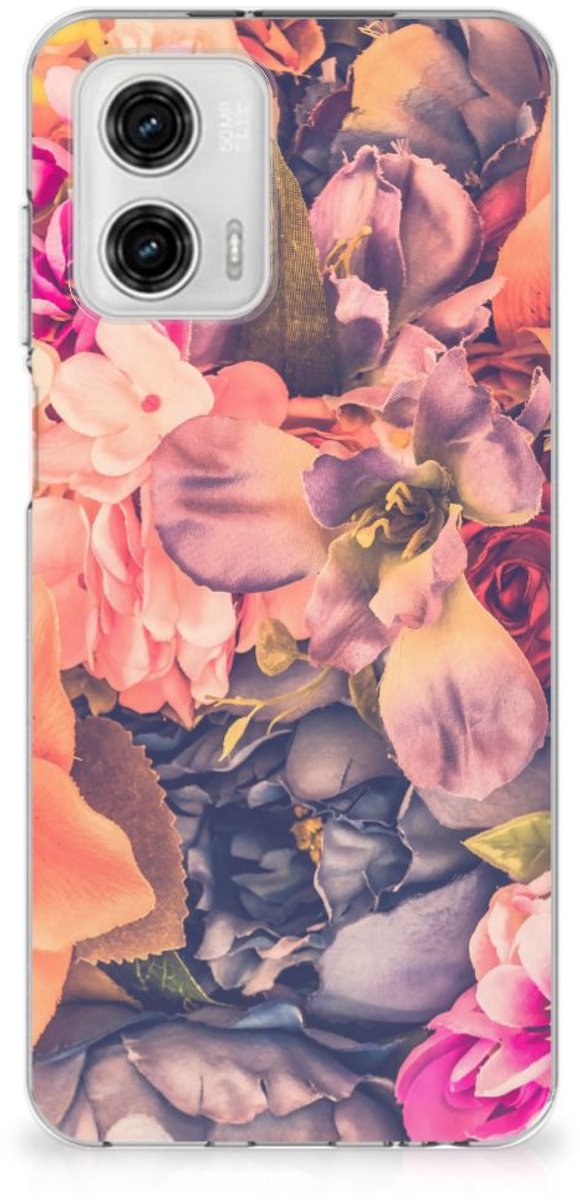 Motorola Moto G73 TPU Case Bosje Bloemen