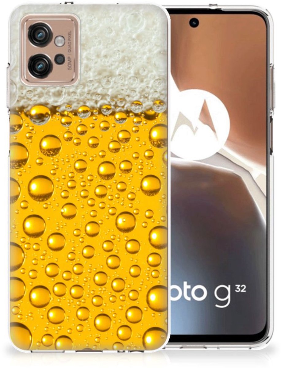 Motorola Moto G32 Siliconen Case Bier