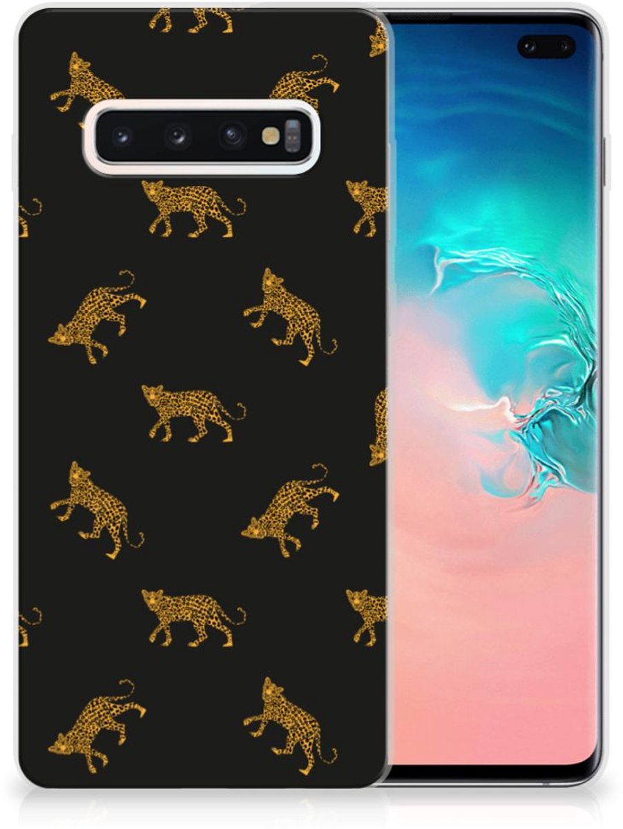 TPU Hoesje voor Samsung Galaxy S10 Plus Leopards