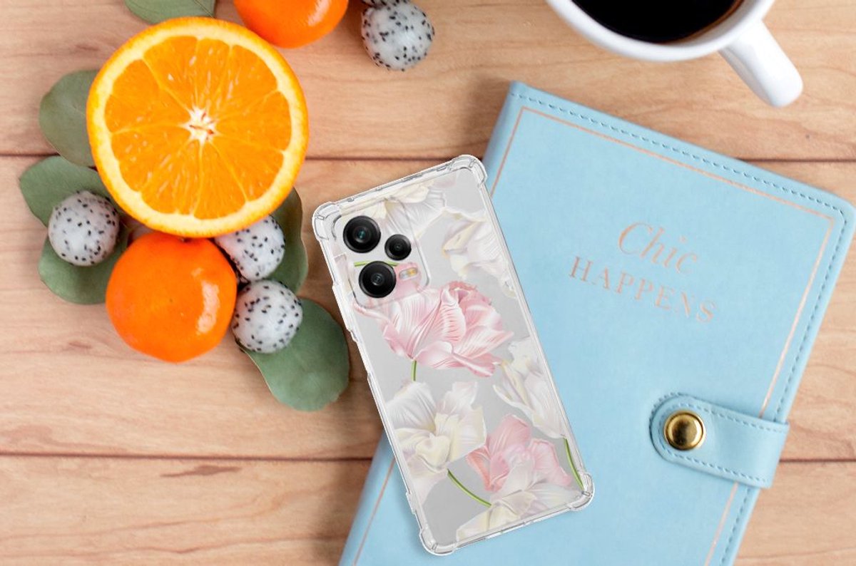 Xiaomi Redmi Note 12 Pro Plus Case Lovely Flowers