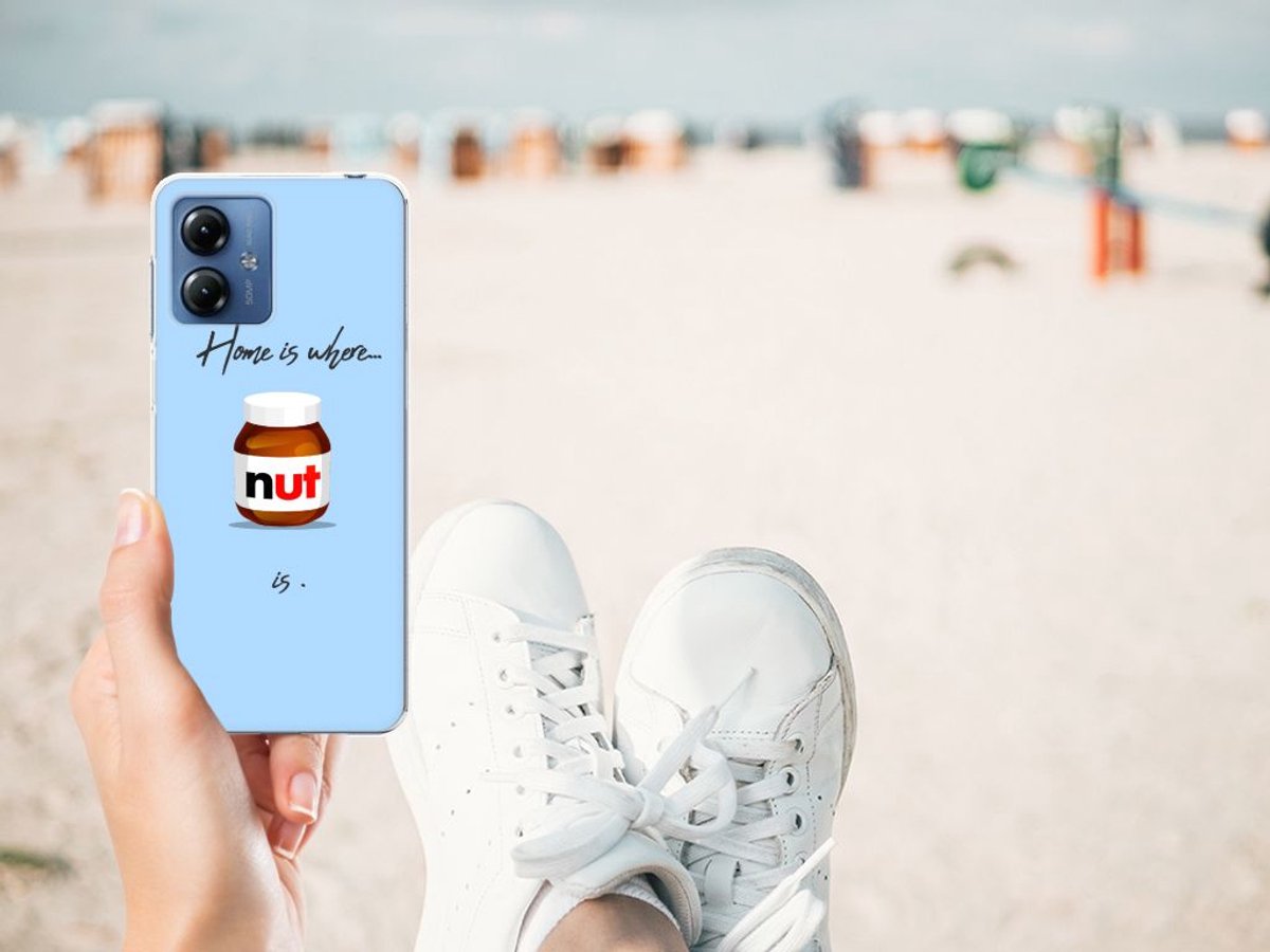 Motorola Moto G14 Siliconen Case Nut Home