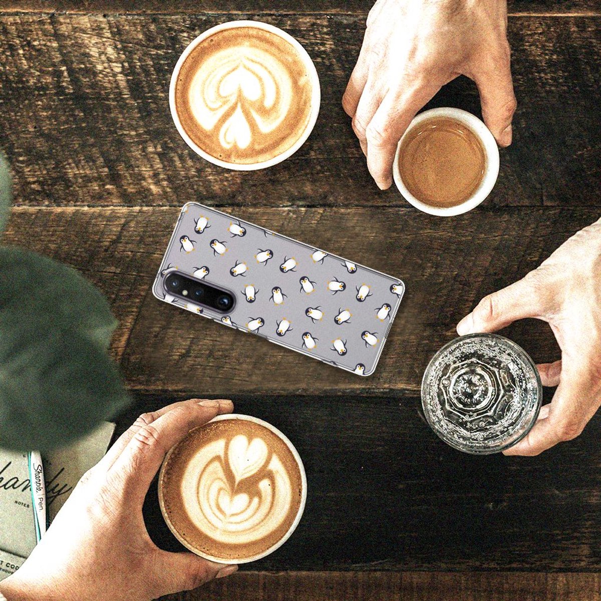TPU bumper voor Sony Xperia 1 V Pinguïn