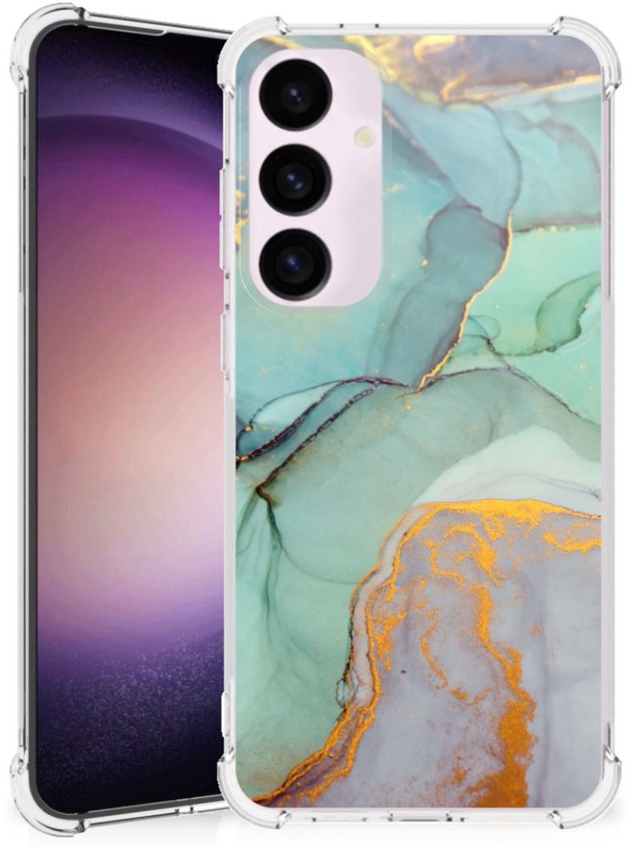 Back Cover voor Samsung Galaxy S24 Plus Watercolor Mix