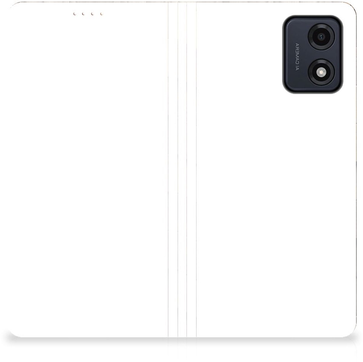 Book Wallet Case voor Motorola Moto E13 4G Wooden Cubes