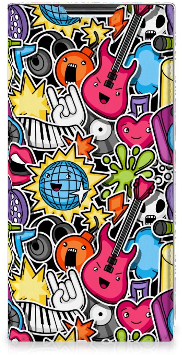 Samsung Galaxy S22 Ultra Hippe Standcase Punk Rock