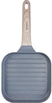 Bol.com Klausberg 7811 - Grillpan - 36 x 18 cm - Grijs - met houten handvat aanbieding