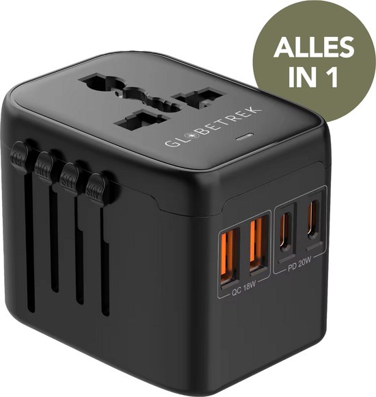 GlobeTrek® Wereldstekker