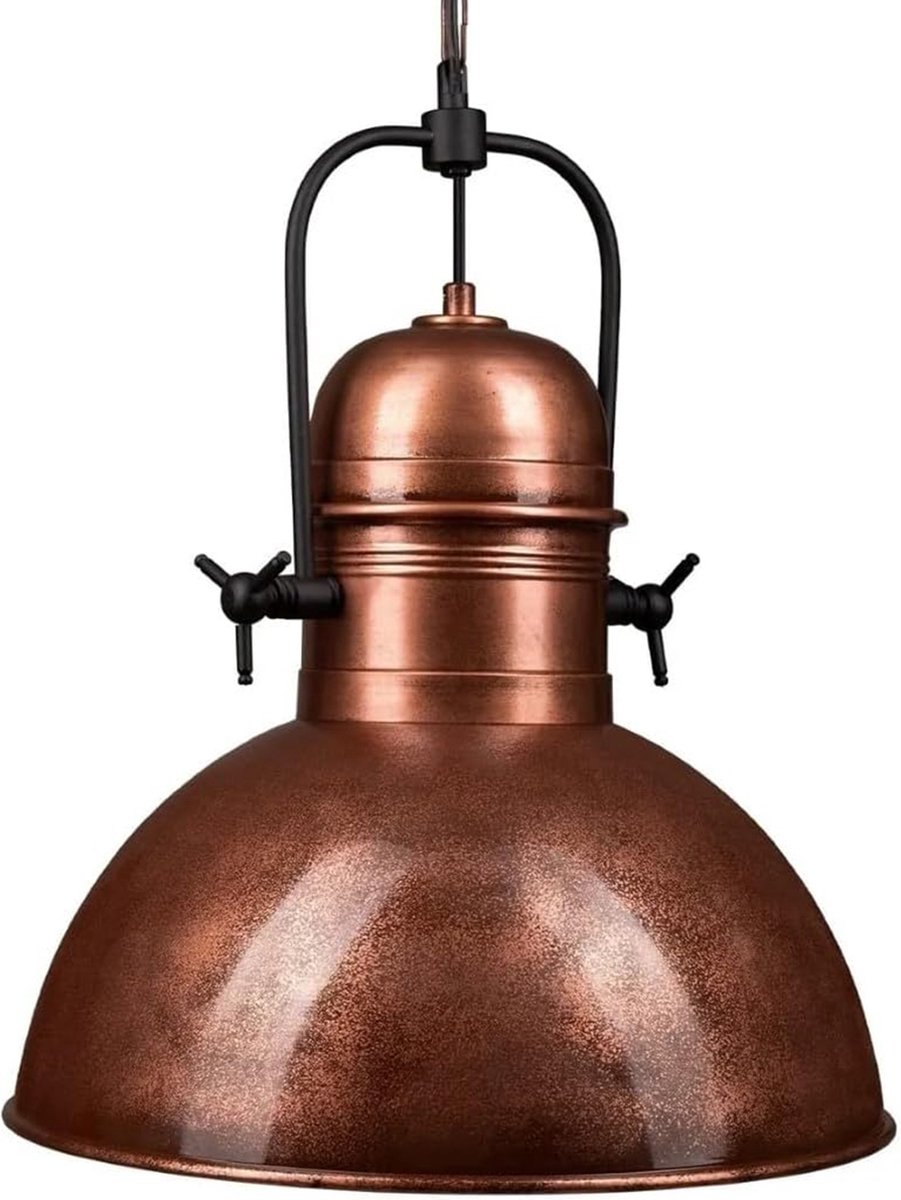 Bamyum Hanglamp Vintage Ø40 cm E27 Koperkleur Metalen Lamp