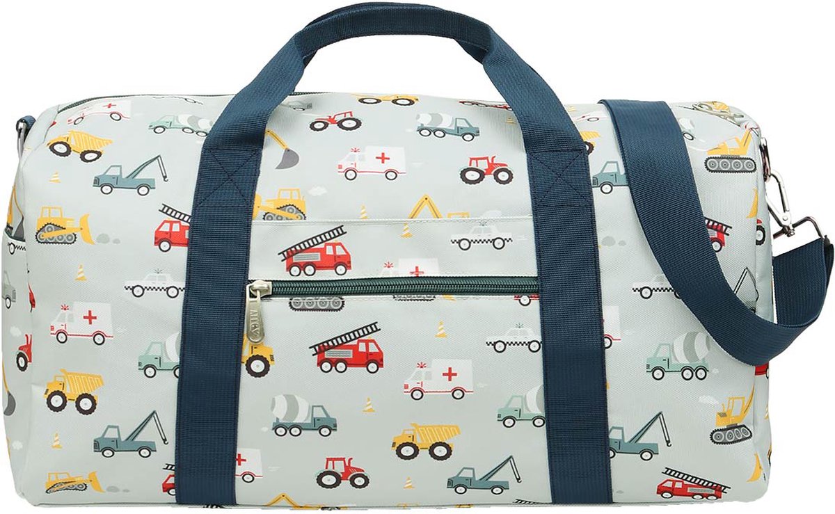 A Little Lovely Company - Sporttas -Weekendtas: Voertuigen Auto's