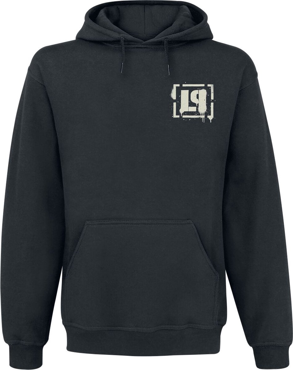 Linkin Park Meteora Spray Heren Trui met capuchon - zwart - L