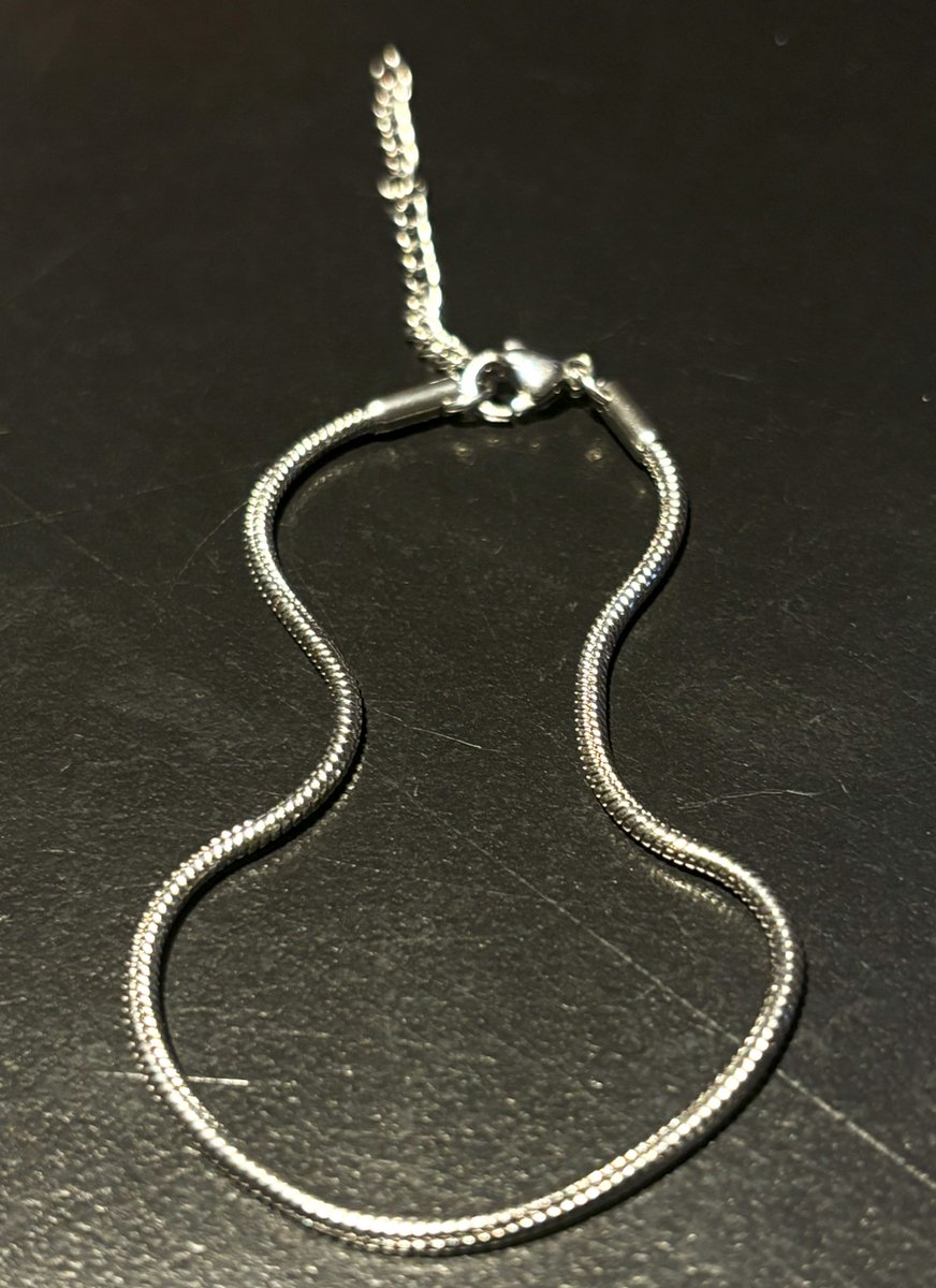 No-Fade Zilver-Stijl Verdikte Slangenketting Armband Sieraden Voor Dames En Heren