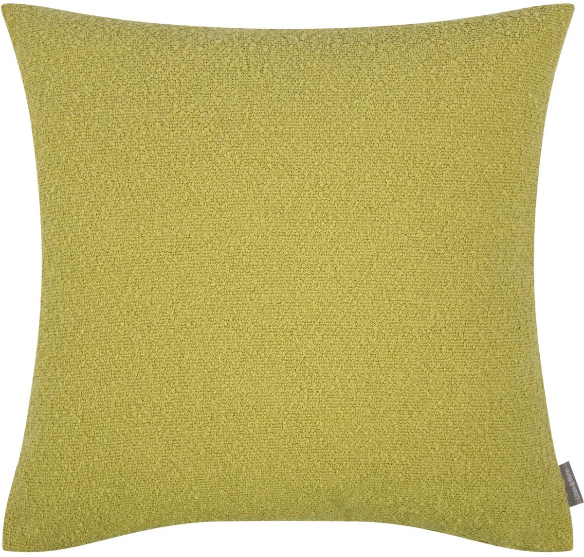 Mars & More King Bouclé kussen olijf groen 45x45cm