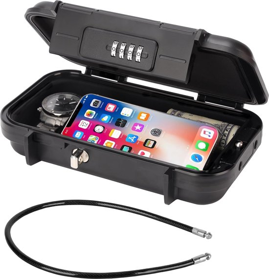 Lexium Phone Safe - Coffre-fort pour téléphone - Coffre-fort pour smartphone - Prison pour téléphone