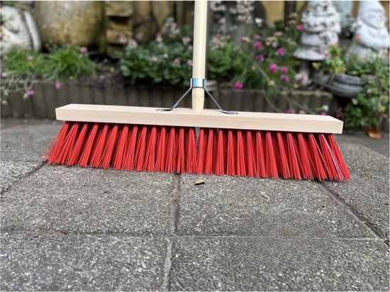 Synx Tools Rechte Schoffel 12cm met Staal 160cm + Nylon Straatbezem 50cm - Rechte Schoffel 12cm - Buitenbezem van Synx Tools — afbeelding 5