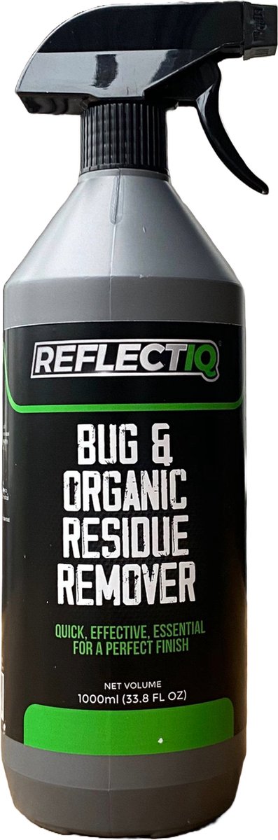 ReflectIQ Bug & Organic Residue Remover 1000ml - Insecten verwijderen - Auto - Snel en Effectief