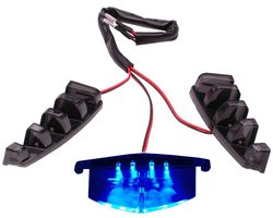 Grill verlichting blauw | Piaggio ZIP