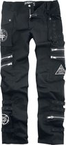 Heartless Jaxon Heren Stoffen broek - zwart - W34L32