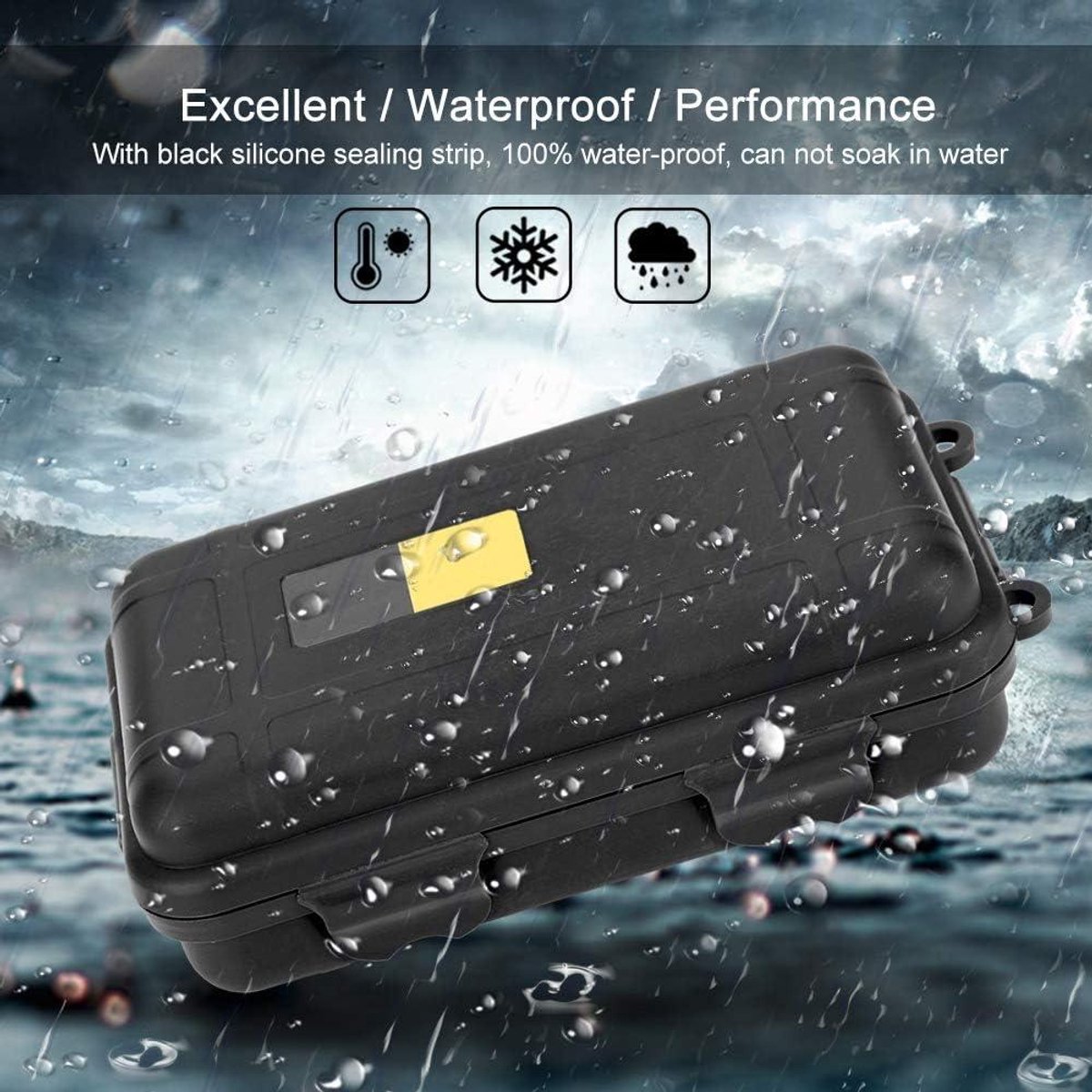 Outdoor Survival Waterdichte Apparatuur Verzegelde Doos Stofdicht Drukbestendig (#1)