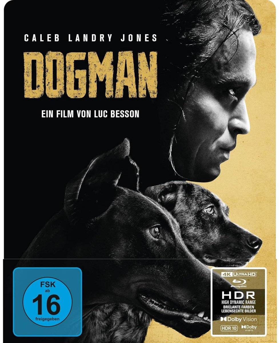 DogMan - 2-Disc Limited Edition SteelBook [4K UHD + Blu-ray]-