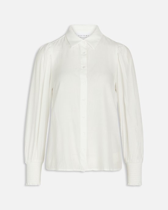 SISTERS POINT Viada-sh - Chemisier femme - Crème - Taille L